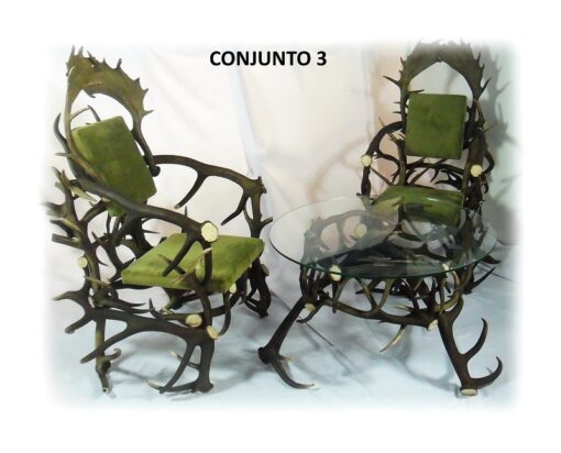 Sillones de astas, Asta de Ciervo, gamo y corzo, International Antler Trading SL