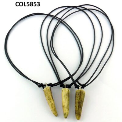 Colgante con punta, Asta de Ciervo, gamo y corzo, International Antler Trading SL