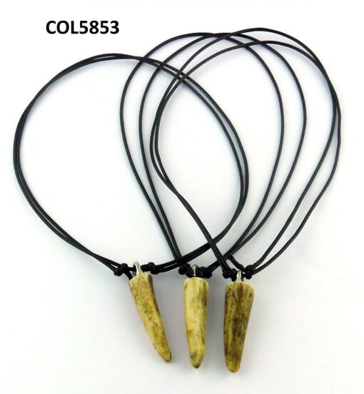 Colgante con punta, Asta de Ciervo, gamo y corzo, International Antler Trading SL