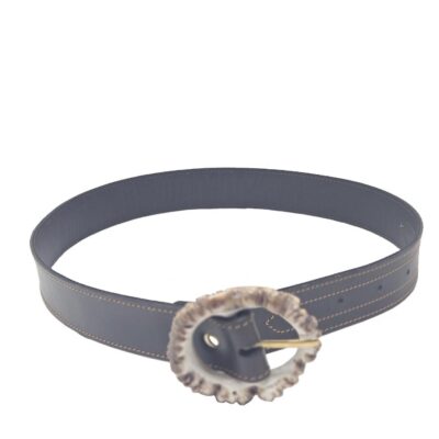 AC014 Cinturón con hebilla de roseta de ciervo