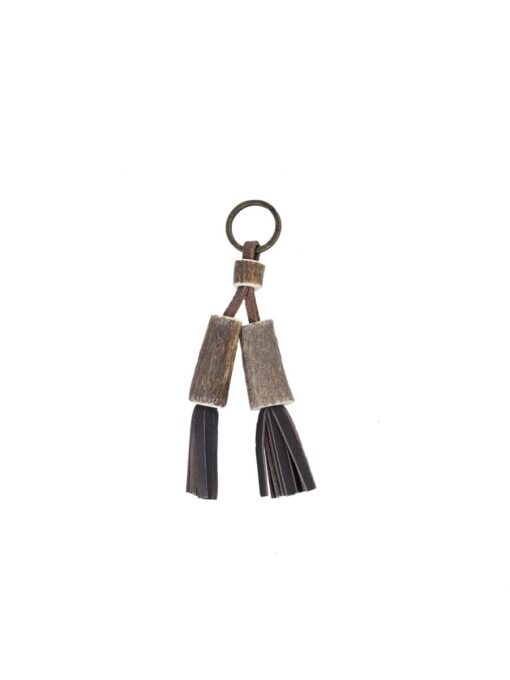 LCFD044 Llavero con fleco doble